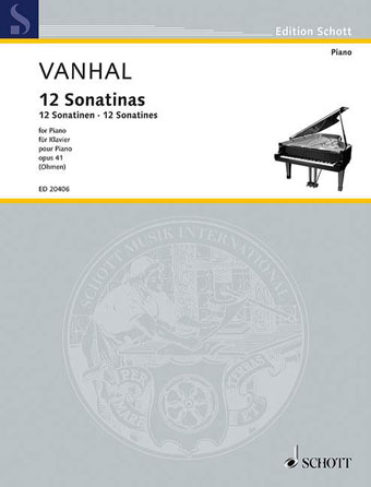 Johann Baptist Vanhal - 12 Easy and Progressive Sonatinas Op. 41