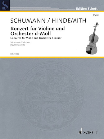 Robert Schumann – Concerto for Violin and Orchestra in D minor