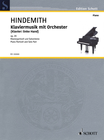 Piano Music with Orchestra Op. 29 Piano Music with Orchestra Op. 29