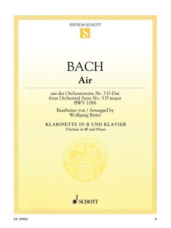 Air from Orchestral Suite No. 3 in D Major BWV 1068