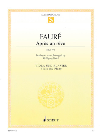 Après un rêve Op. 7/1 Après un rêve Op. 7/1