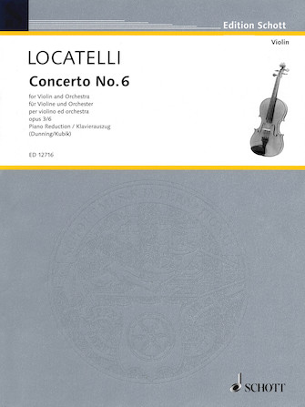Concerto No. 6 for Violin and Orchestra Op. 3