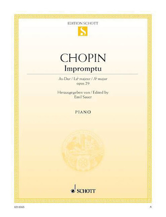 Impromptu Op. 29 in A-flat Major