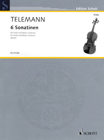 6 Sonatinas for Viola and Basso Continuo 6 Sonatinas for Viola and Basso Continuo