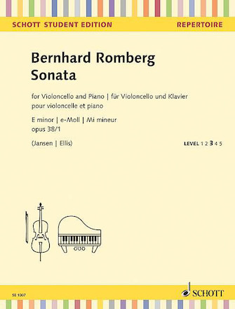 Sonata in E Minor Op. 38 No. 1