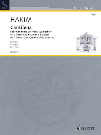Cantilena: on a Theme by Francisco Barbieri from Don Quijote de la Mancha
