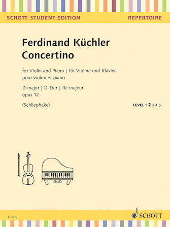 Concertino in D Major Op. 12 Concertino in D Major Op. 12