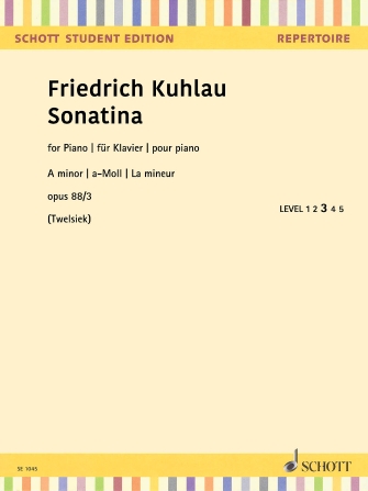 Sonatina in A Minor Op. 88 No. 3