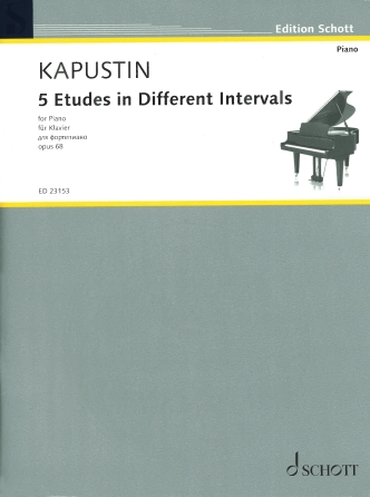 5 Etudes in Different Intervals Op. 68 5 Etudes in Different Intervals Op. 68