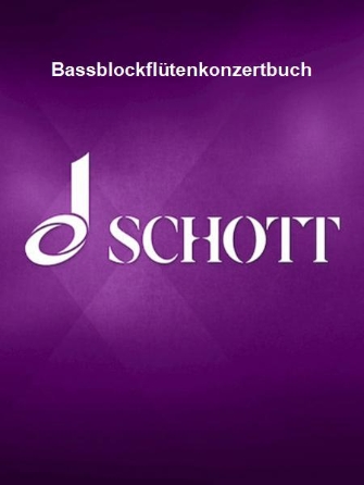Bassblockflütenkonzertbuch