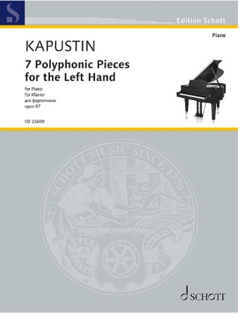 7 Polyphonic Pieces for the Left Hand Op. 87
