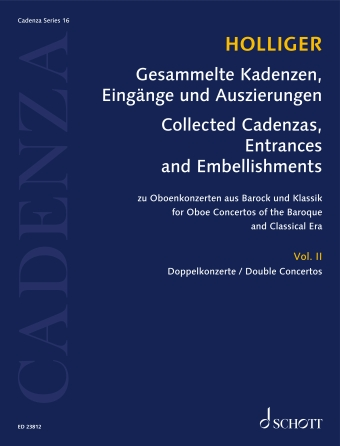 Collected Cadenzas Embellishments and Arrangements