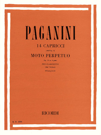 14 Capriccos Op. 11 No. 6 (Moto Perpetuo)