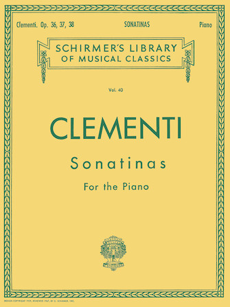 12 Sonatinas Op. 36 37 38