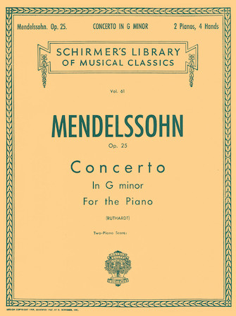 Concerto No. 1 in G Minor Op. 25