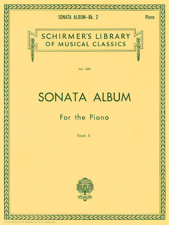 Sonata Album for the Piano – Book 2 Sonata Album for the Piano – Book 2
