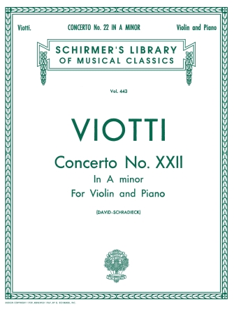 Concerto No. 22 in A Minor
