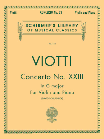 Concerto No. 23 in G Major