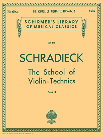 School of Violin Technics – Book 2 School of Violin Technics – Book 2