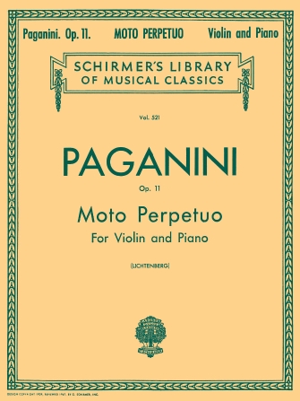 Moto Perpetuo Op. 11 No. 6