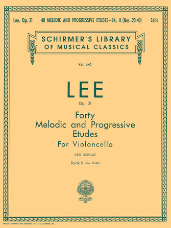 40 Melodic and Progressive Etudes Op. 31 – Book 2