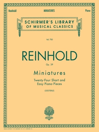 Miniatures Op. 39