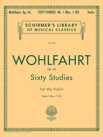 Wohlfahrt – 60 Studies Op. 45 – Book 1 Wohlfahrt – 60 Studies Op. 45 – Book 1