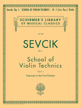 School of Violin Technics Op. 1 – Book 1 School of Violin Technics Op. 1 – Book 1