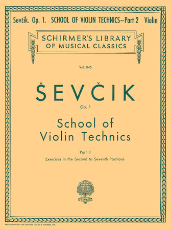 School of Violin Technics Op. 1 – Book 2 School of Violin Technics Op. 1 – Book 2
