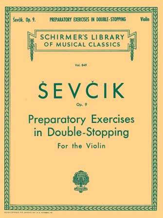 Preparatory Exercises in Double-Stopping Op. 9 Preparatory Exercises in Double-Stopping Op. 9