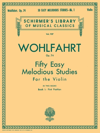 50 Easy Melodious Studies Op. 74 – Book 1