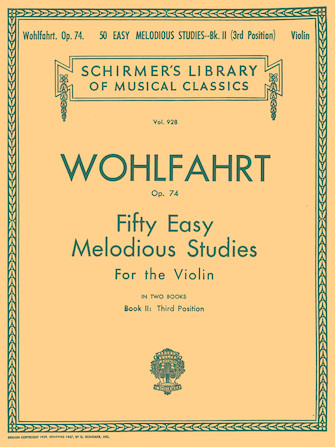 50 Easy Melodious Studies Op. 74 – Book 2