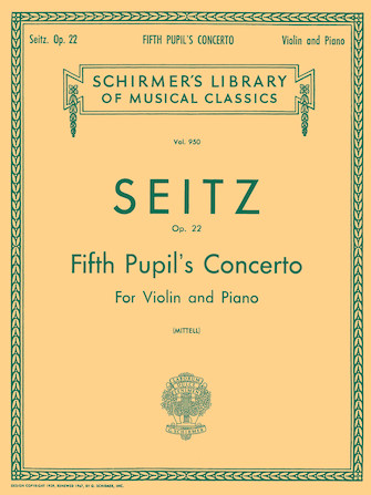 Pupil’s Concerto No. 5 in D Op. 22 Pupil’s Concerto No. 5 in D Op. 22