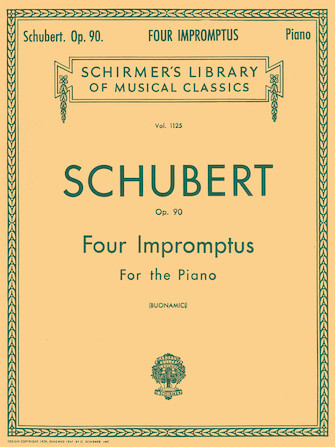 4 Impromptus Op. 90