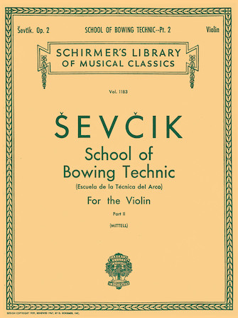 School of Bowing Technics Op. 2 – Book 2 School of Bowing Technics Op. 2 – Book 2
