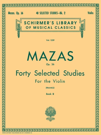 40 Selected Studies Op. 36 – Book 2