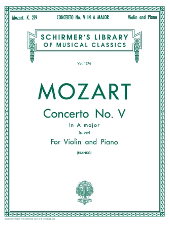Concerto No. 5 in A K.219