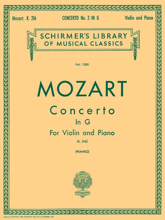 Concerto No. 3 in G K.216