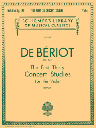 First 30 Concert Studies Op. 123 First 30 Concert Studies Op. 123