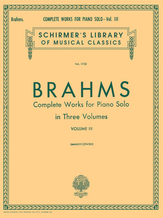Complete Works for Piano Solo – Volume 3 Complete Works for Piano Solo – Volume 3