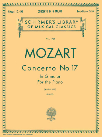 Concerto No. 17 in G K.453