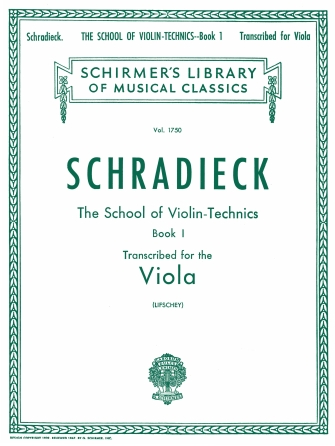 School of Violin Technics Op. 1 – Book 1 School of Violin Technics Op. 1 – Book 1