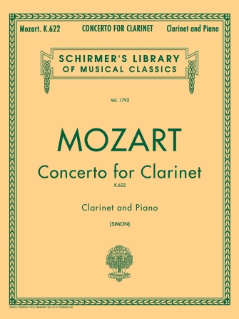 Clarinet Concerto in Bb Major K. 622