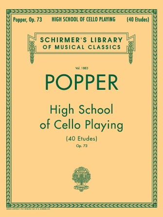 David Popper: High School of Cello Playing Op. 73