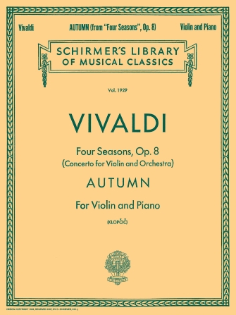 Schirmer Library of Classics Volume 1929 Schirmer Library of Classics Volume 1929