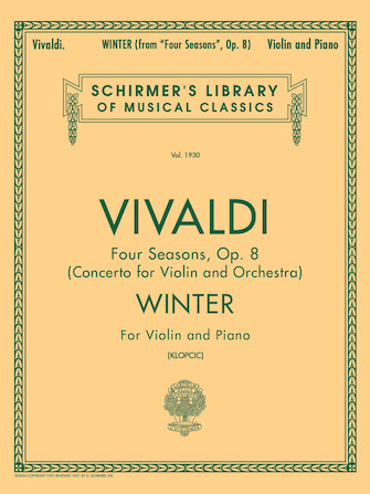 Schirmer Library of Classics Volume 1930 Schirmer Library of Classics Volume 1930