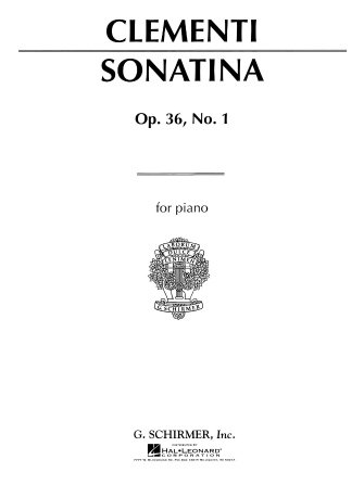 Sonatina in C Major Op. 36 No. 1
