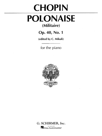 Polonaise Op. 40 No. 1 in A Major