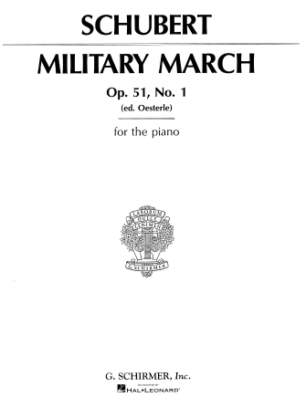 Military March Op. 51 No. 1
