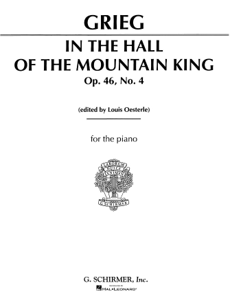 In The Hall Of The Mountain King From 'peer Gynt'